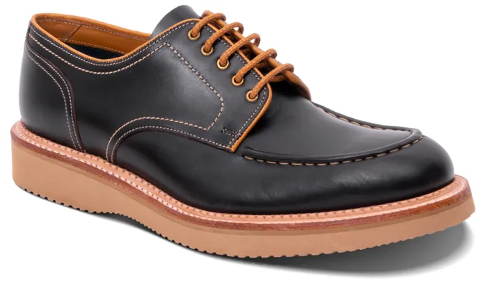 Michigan 8211 Black Waxy Calf Mens Barker Shoes Derbys