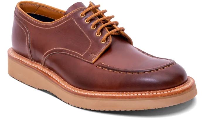 Michigan 8211 Brown Waxy Calf Mens Barker Shoes Derbys