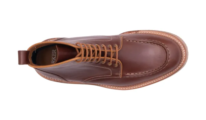 Michigan 8211 Brown Waxy Calf Mens Barker Shoes Derbys