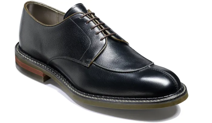 Milbury 8211 Black Alpine Grain Mens Barker Shoes Derbys