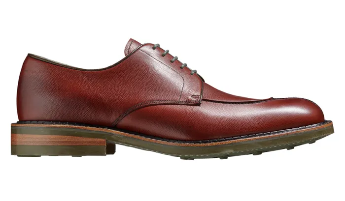 Milbury 8211 Burgundy Alpine Grain Mens Barker Shoes Derbys