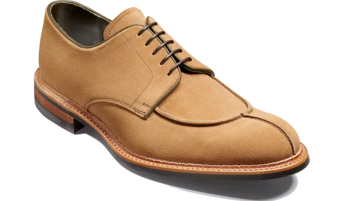 Milbury 8211 Snuff Suede Mens Barker Shoes Derbys
