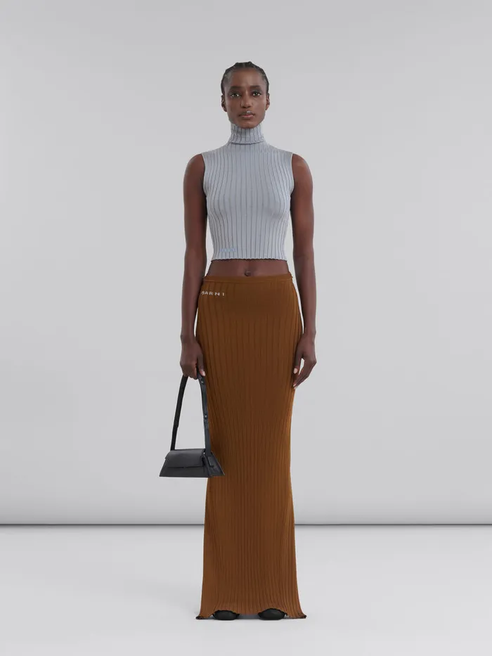 Mini Trunkoise Bag In Smooth Black Leather Women Marni Shoulder Bags