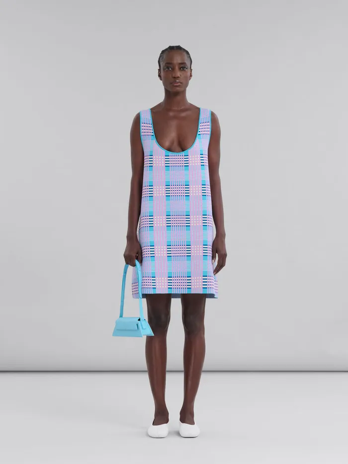 Mini Trunkoise Bag In Smooth Light Blue Leather Women Marni Shoulder Bags