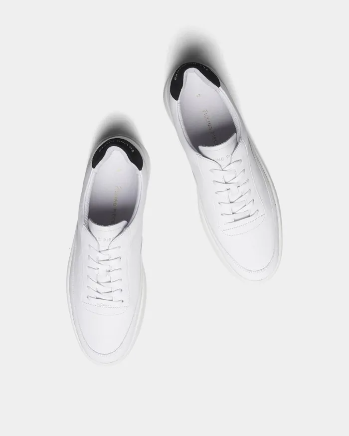 Mondo 20 Ripple Bianco Black WomenMen Filling Pieces Sneakers