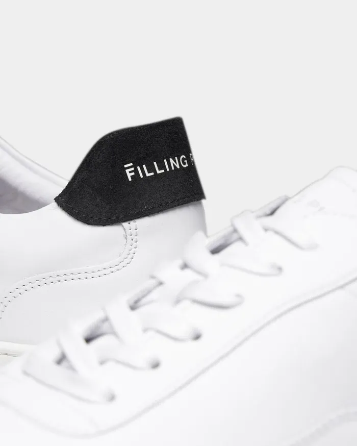 Mondo 20 Ripple Bianco Black WomenMen Filling Pieces Sneakers