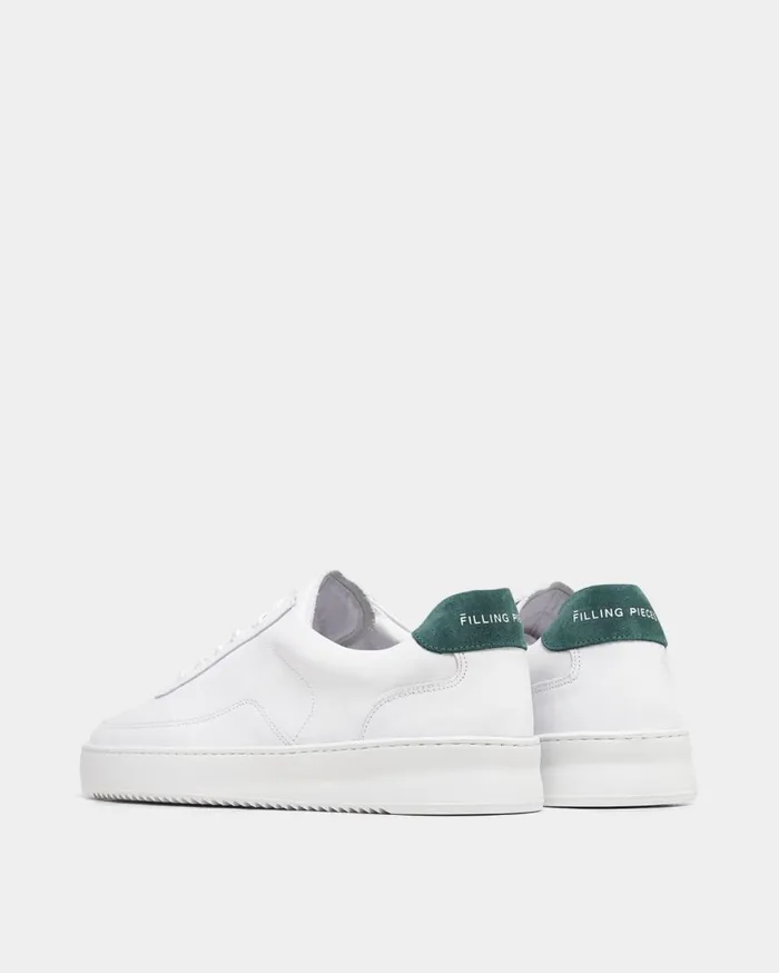Mondo 20 Ripple Bianco Green WomenMen Filling Pieces Sneakers