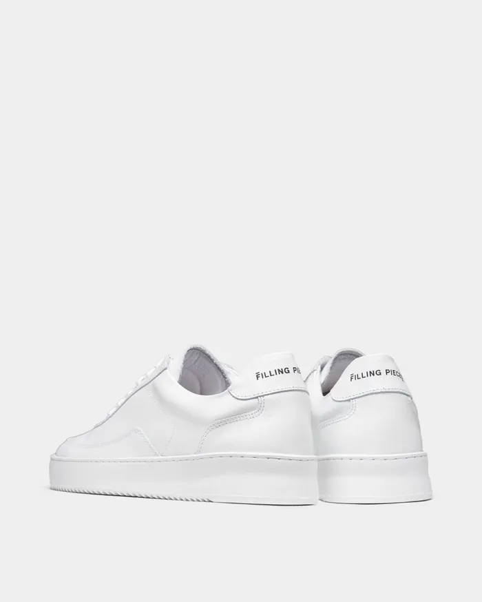 Mondo 20 Ripple Nappa White WomenMen Filling Pieces Sneakers