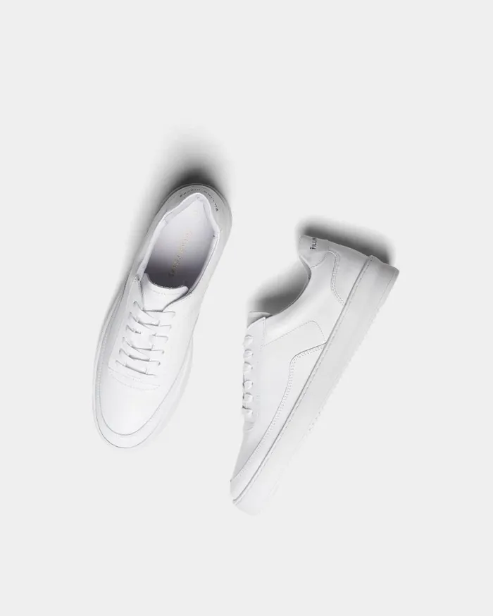Mondo 20 Ripple Nappa White WomenMen Filling Pieces Sneakers