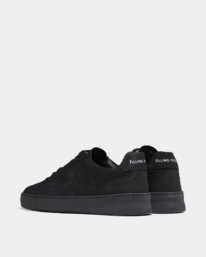 Mondo 20 Ripple Nubuck All Black Men Filling Pieces Sneakers