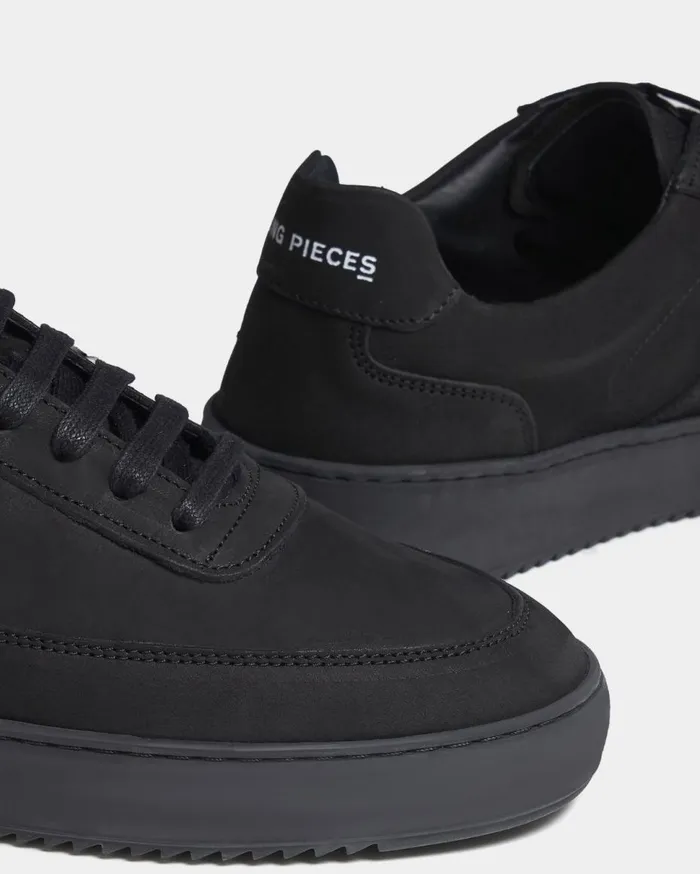Mondo 20 Ripple Nubuck All Black Men Filling Pieces Sneakers