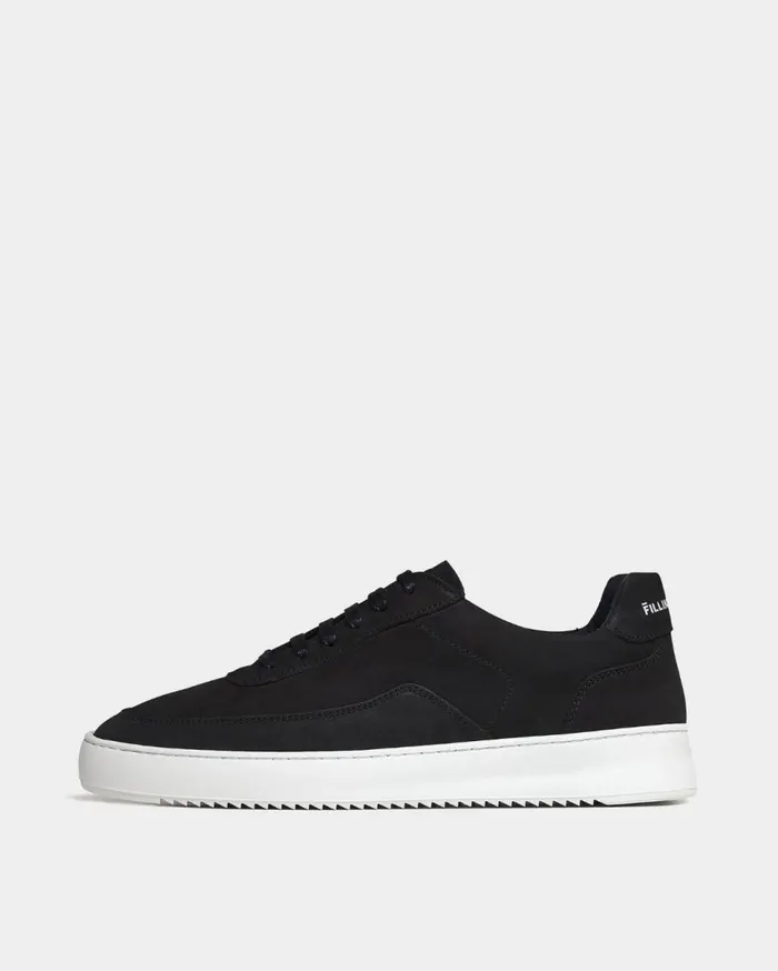 Mondo 20 Ripple Nubuck Black MenWomen Filling Pieces Sneakers