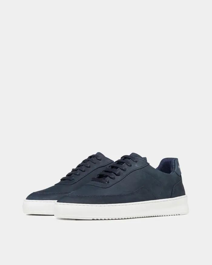 Mondo 20 Ripple Nubuck Blue Navy MenWomen Filling Pieces Sneakers