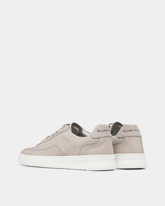 Mondo 20 Ripple Nubuck Light Grey WomenMen Filling Pieces Sneakers