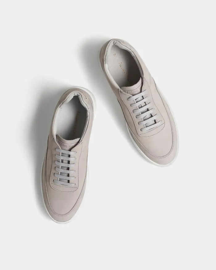Mondo 20 Ripple Nubuck Light Grey WomenMen Filling Pieces Sneakers