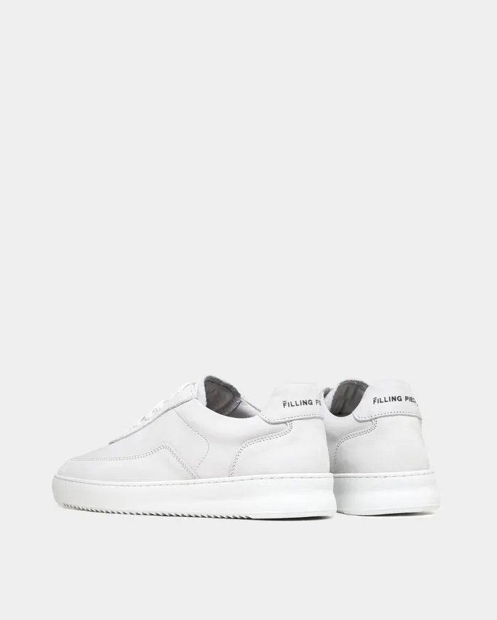 Mondo 20 Ripple Nubuck White WomenMen Filling Pieces Sneakers