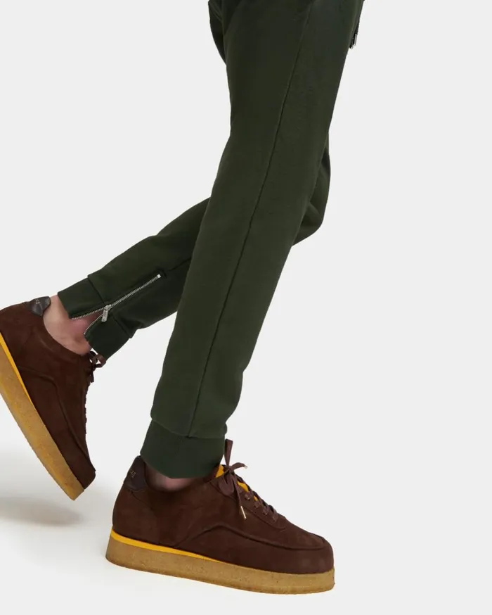 Mondo Crepe Brown Men Filling Pieces Sneakers