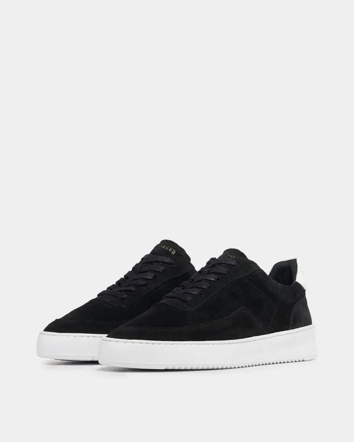 Mondo Perforated Black MenWomen Filling Pieces Sneakers