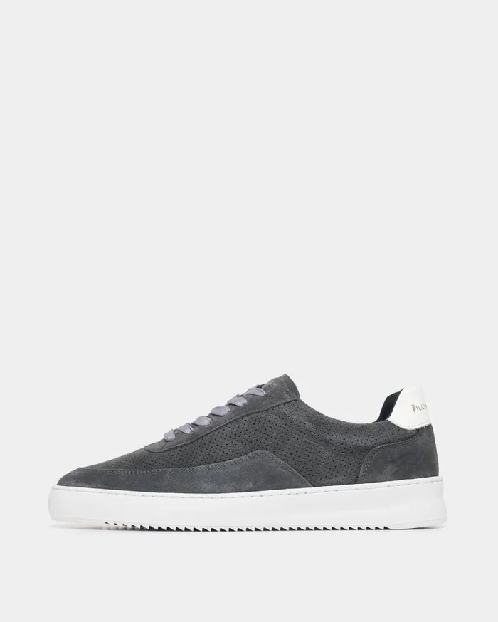 Mondo Perforated Dark Grey MenWomen Filling Pieces Sneakers