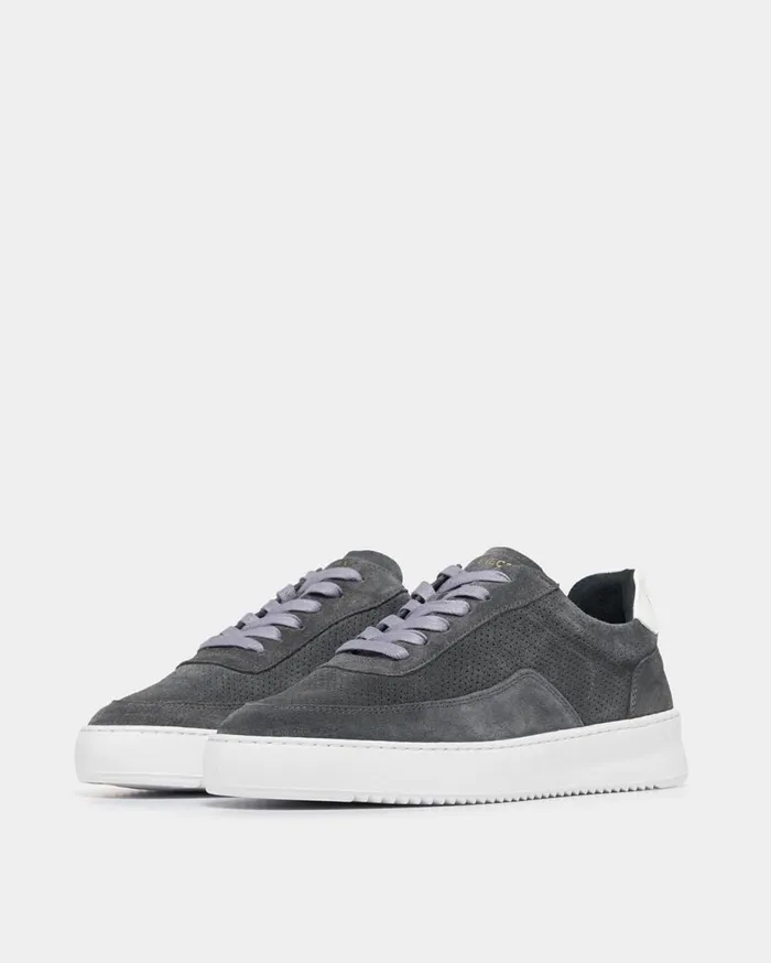 Mondo Perforated Dark Grey MenWomen Filling Pieces Sneakers