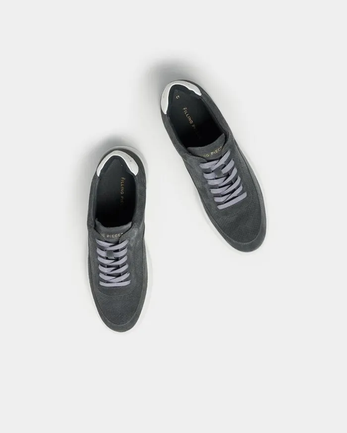 Mondo Perforated Dark Grey MenWomen Filling Pieces Sneakers