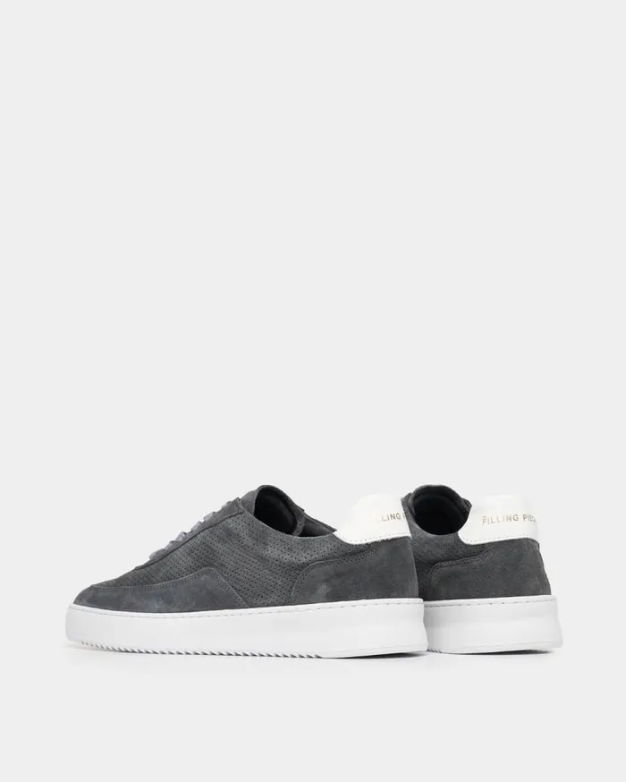Mondo Perforated Dark Grey MenWomen Filling Pieces Sneakers