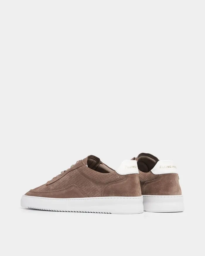 Mondo Perforated Taupe MenWomen Filling Pieces Sneakers