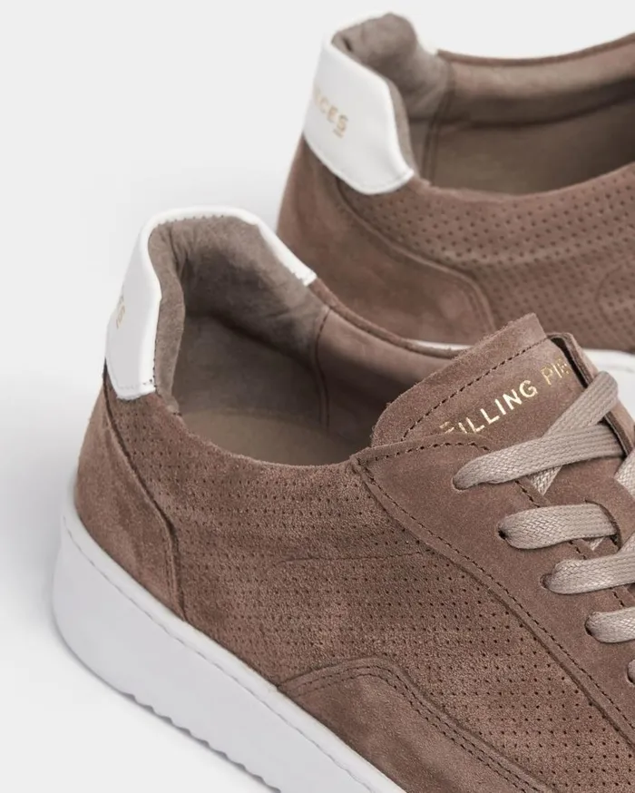 Mondo Perforated Taupe MenWomen Filling Pieces Sneakers