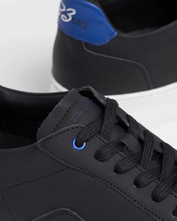 Mondo Plain 683 Organic Black WomenMen Filling Pieces Sneakers