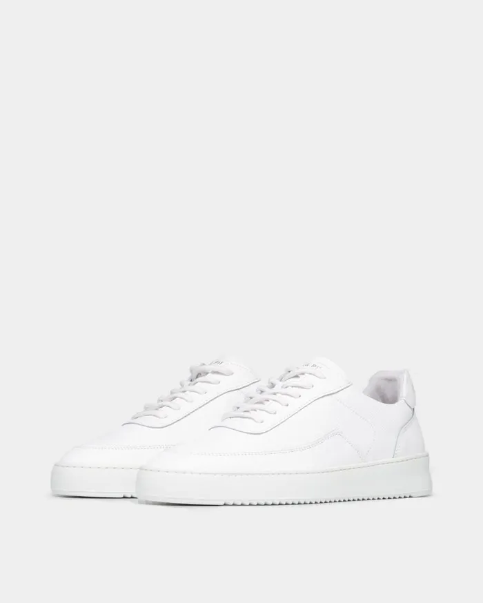 Mondo Ripple Crumbs All White WomenMen Filling Pieces Sneakers