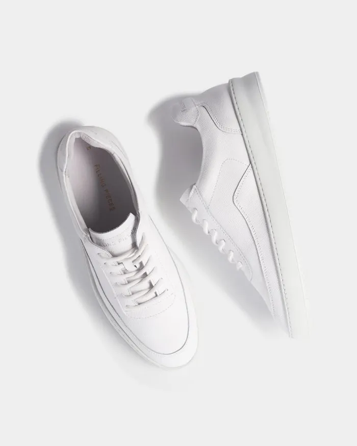 Mondo Ripple Crumbs All White WomenMen Filling Pieces Sneakers