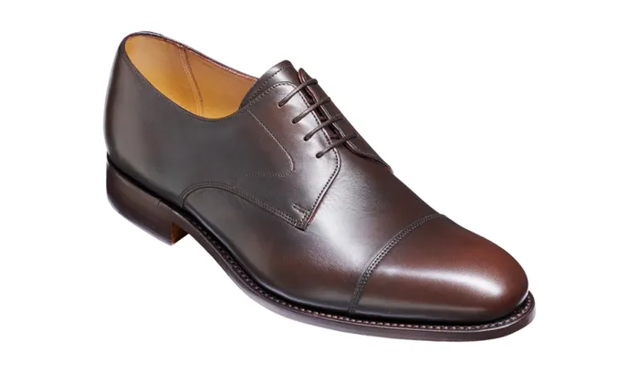 Morden 8211 Espresso Calf Mens Barker Shoes Derbys