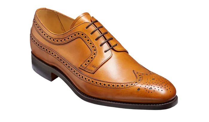 Morpeth 8211 Cedar Calf Mens Barker Shoes Brogues