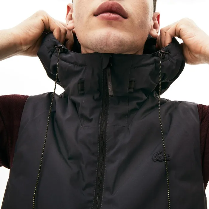 Motion 3in1 Raincoat With Detachable Vest Dark Grey Mens Lacoste Jackets and Coats For Sale Online