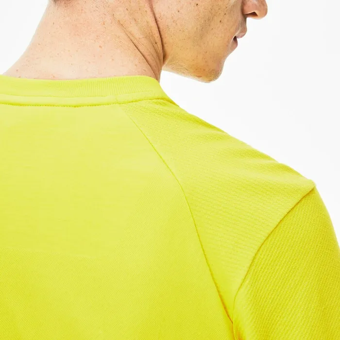 Motion Breathable Seamless Tshirt Yellow Mens Lacoste TShirts Gift 4 You