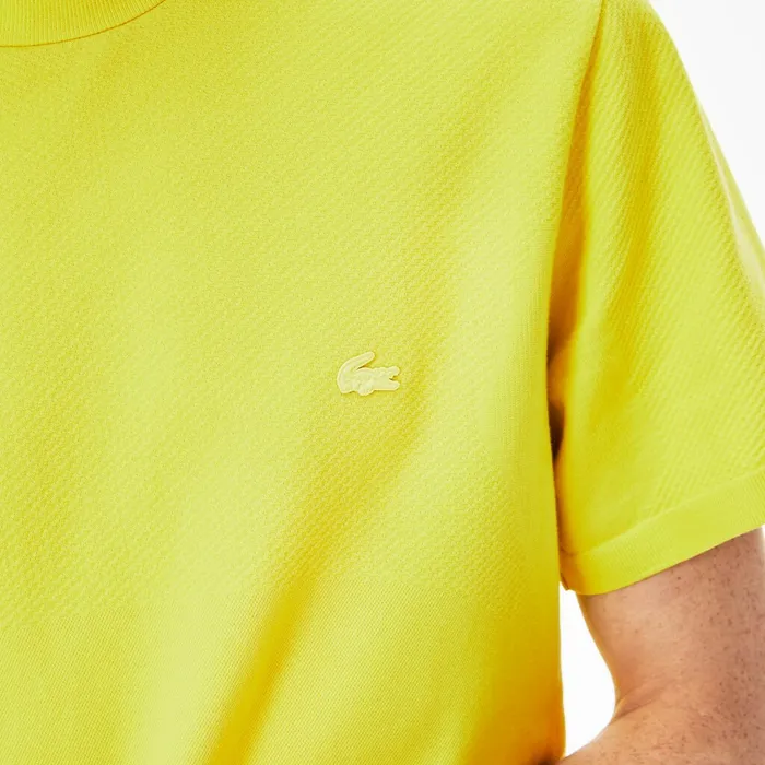 Motion Breathable Seamless Tshirt Yellow Mens Lacoste TShirts Gift 4 You