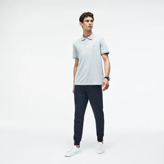 Motion Cotton And Wool Fleece Sweatpants Blue Mens Lacoste Pants and Shorts Shop Motion Cotton And Wool Fleece Sweatpants Blue Mens Lacoste Pants and Shorts Shop