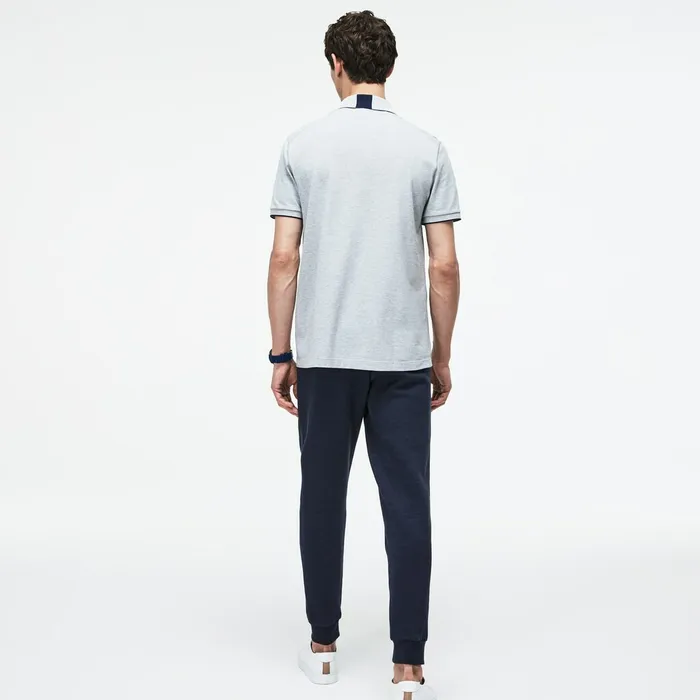 Motion Cotton And Wool Fleece Sweatpants Blue Mens Lacoste Pants and Shorts Shop