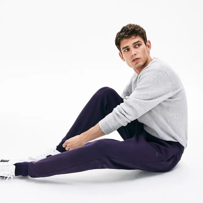Motion CottonBlend Sweatpants Navy Blue Mens Lacoste Pants and Shorts Cheap On Sale Motion CottonBlend Sweatpants Navy Blue Mens Lacoste Pants and Shorts Cheap On Sale