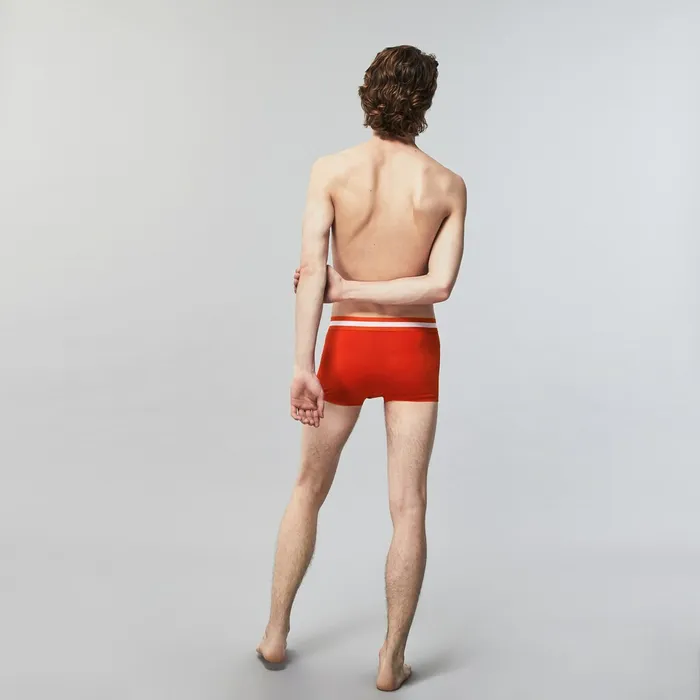 Motion Performance Boxer Briefs Red Mens Lacoste Underwear Near Me
