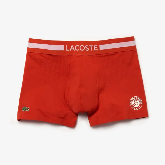 Motion Performance Boxer Briefs Red Mens Lacoste Underwear Near Me