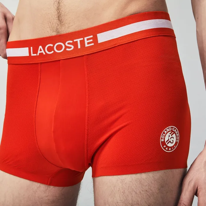 Motion Performance Boxer Briefs Red Mens Lacoste Underwear Near Me
