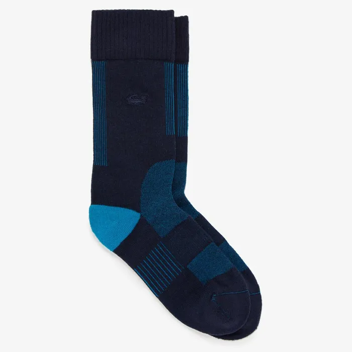 Motion Texturized Socks Navy BlueBlue Mens Lacoste Socks For Sale Online