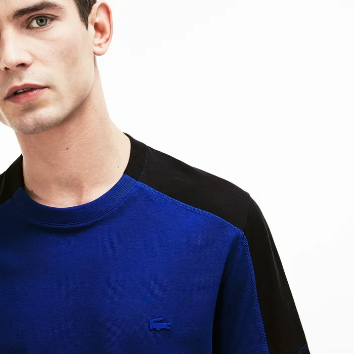 Motion Ultra Light Cotton Tshirt Navy BlueNavy Blue Mens Lacoste TShirts Near Me