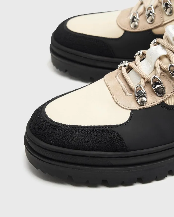 Mountain Boot Mix Black WomenMen Filling Pieces Boots