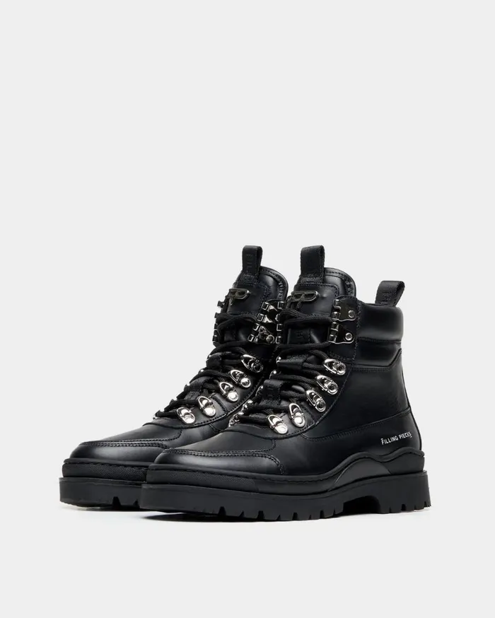Mountain Boot Nappa Black MenWomen Filling Pieces Boots