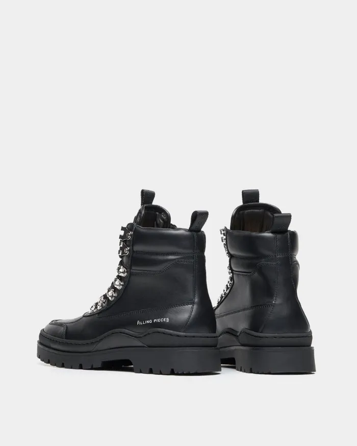 Mountain Boot Nappa Black MenWomen Filling Pieces Boots