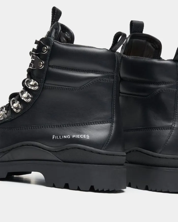 Mountain Boot Nappa Black MenWomen Filling Pieces Boots