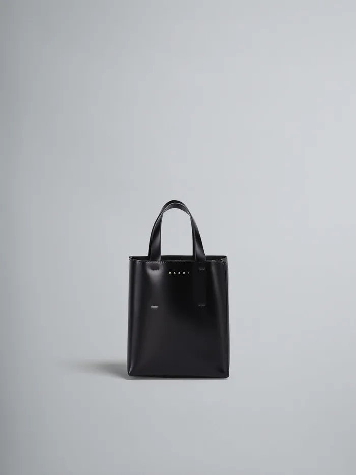 Museo Mini Bag In Black Leather Women Marni Tote Bags