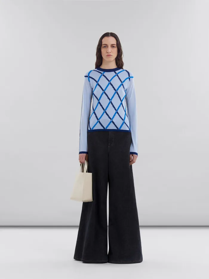 Museo Mini Bag In Cream Leather Women Marni Crossbody Bags
